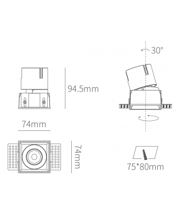 Arch Hotel Series, Wyndham Deep Anti-Glare