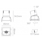 Arch Hotel Series, Wyndham Deep Anti-Glare