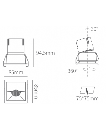 Arch Hotel Series, Wyndham Deep Anti-Glare