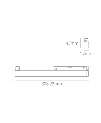 Magnetic Track Lights Lamp Source