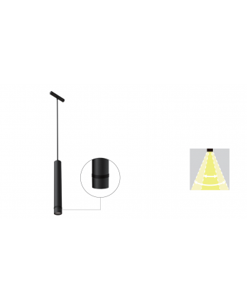 Magnetic Suspended Zoom Light 8W/15W - SMP4008F/SMP4015F